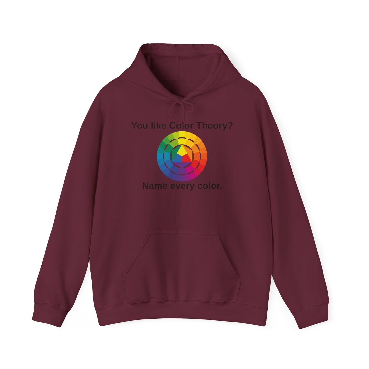 Pretentious Color Theory Hoodie!