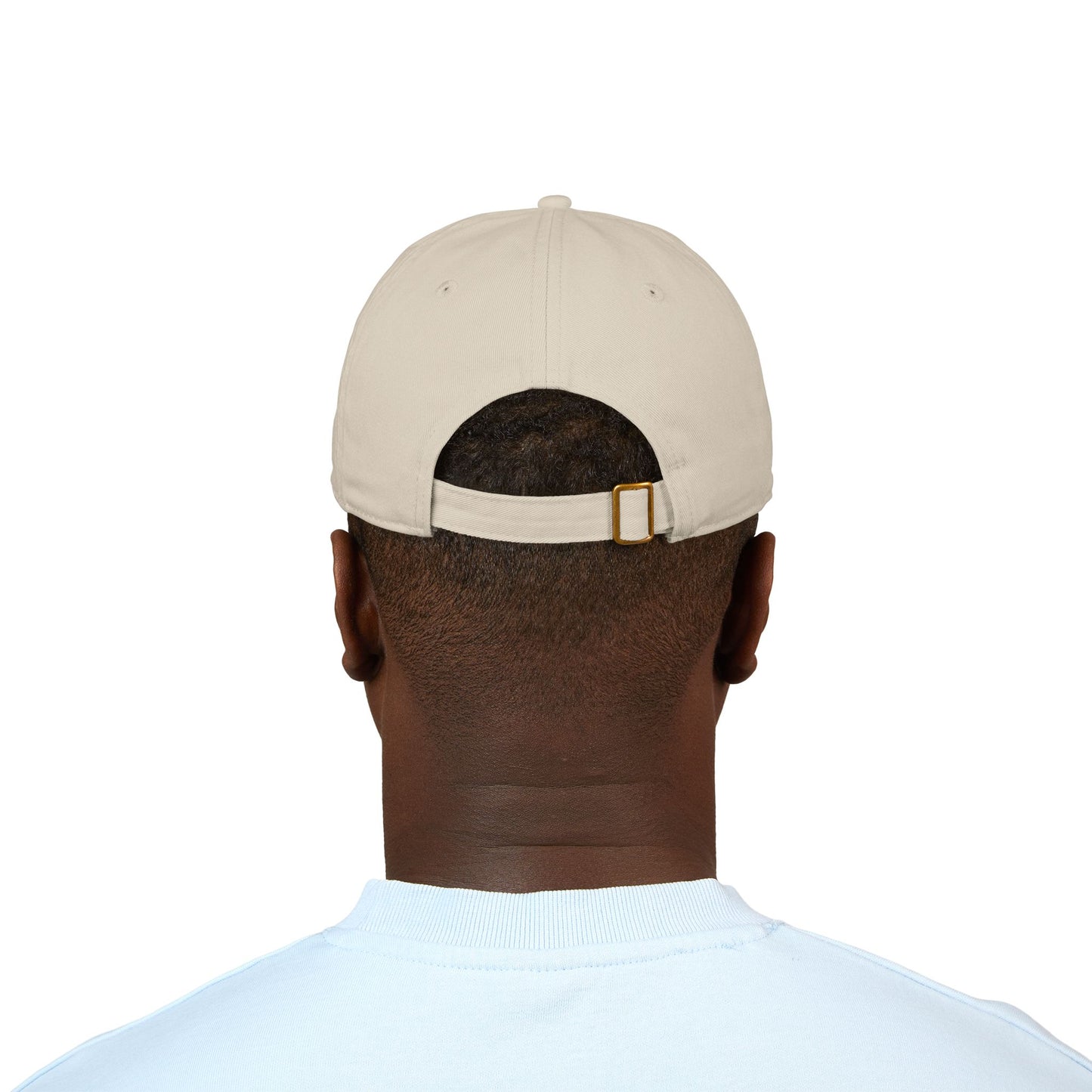 'Honk' White Embroidered Baseball Cap (Images Automatically Generated, Text is CENTERED on hat)