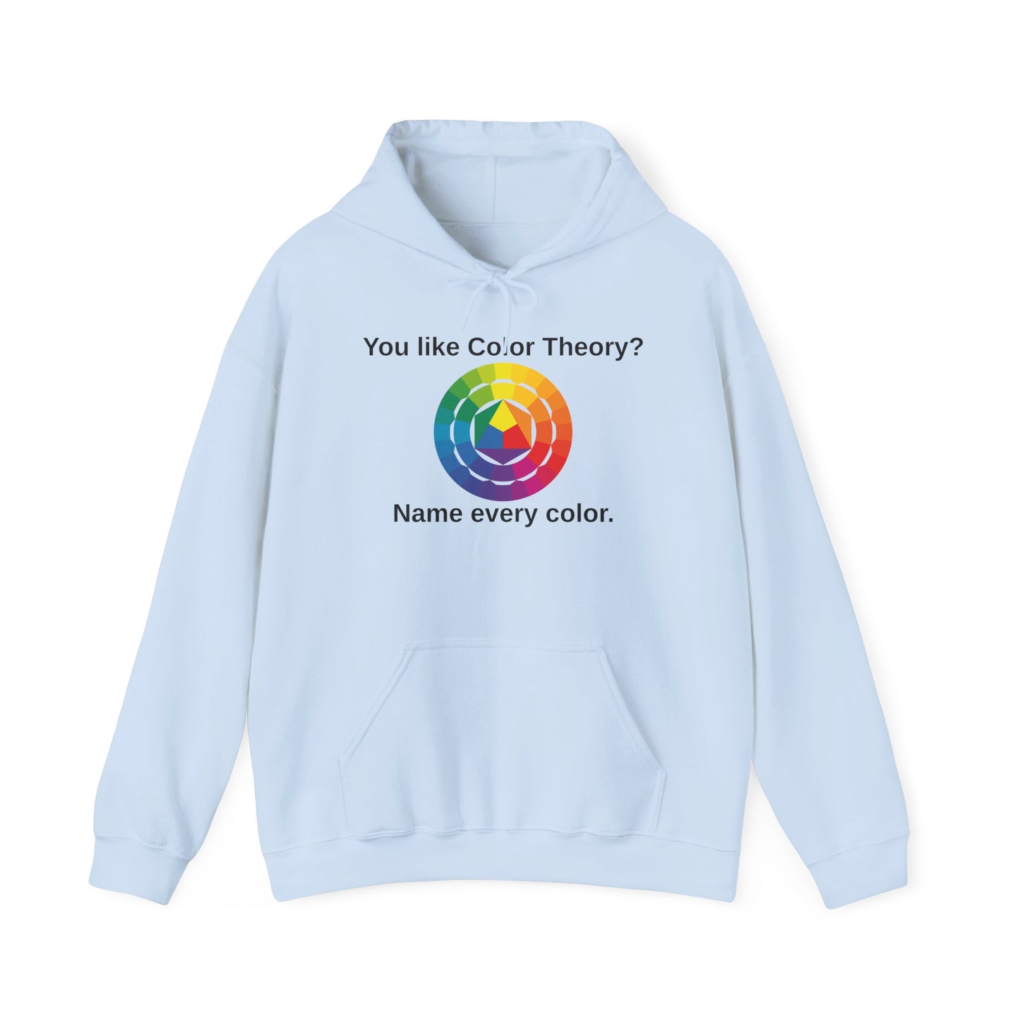 Pretentious Color Theory Hoodie!