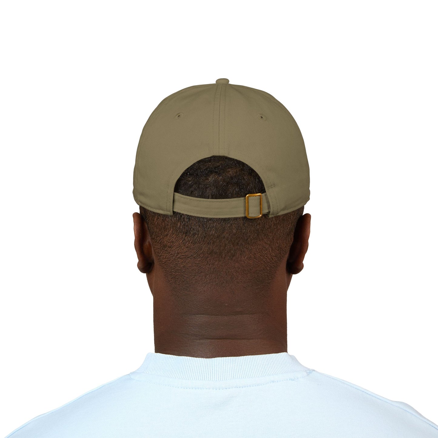 'Honk' White Embroidered Baseball Cap (Images Automatically Generated, Text is CENTERED on hat)
